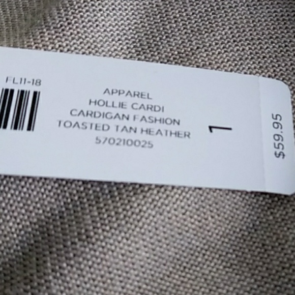 NWT Chico's Open Cardigan Size M - Picture 5 of 6